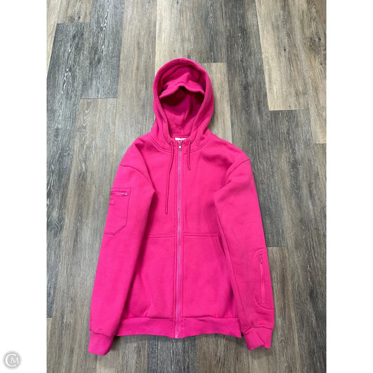 Sweatshirt Hoodie By Comfrt In Pink, Size: Xs