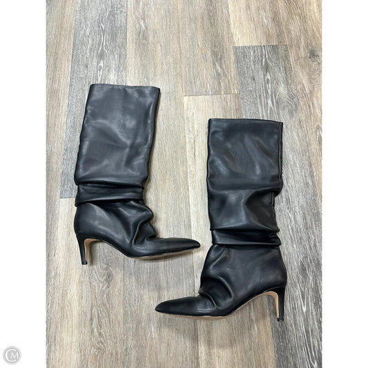 Boots Knee Heels By Marc Fisher In Black, Size: 8