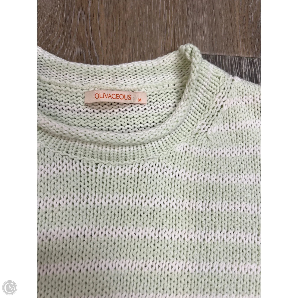 Sweater By Olivaceous In Green, Size: M