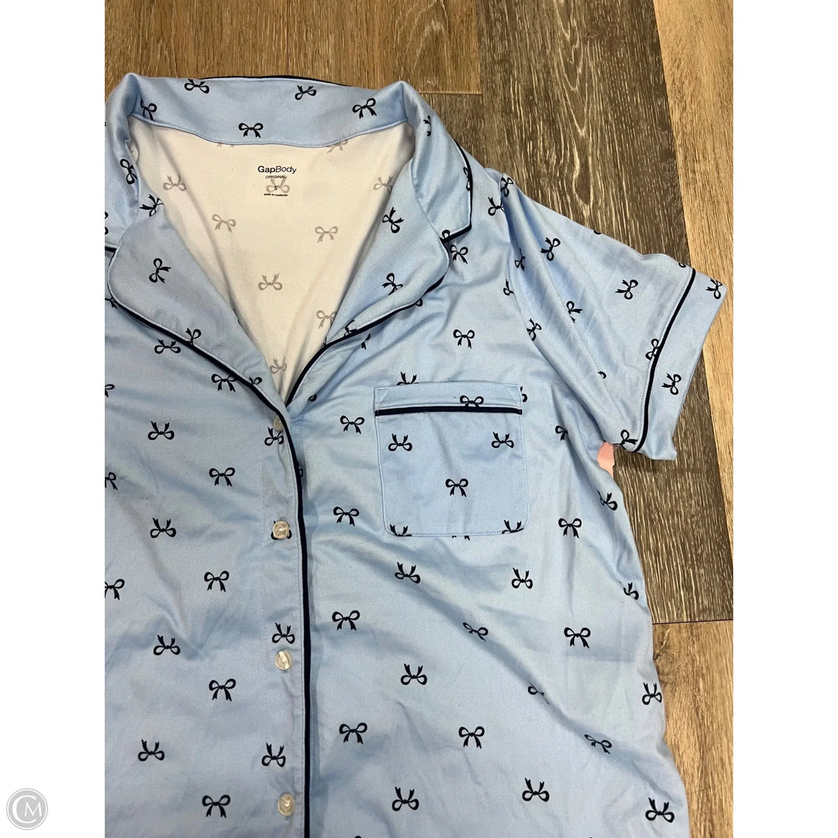 Pajamas 3pc By Gap In Blue, Size: S