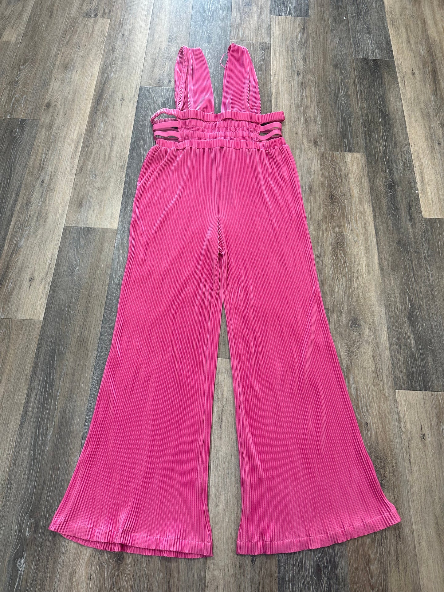 Pink Jumpsuit Fashion Nova, Size 1x