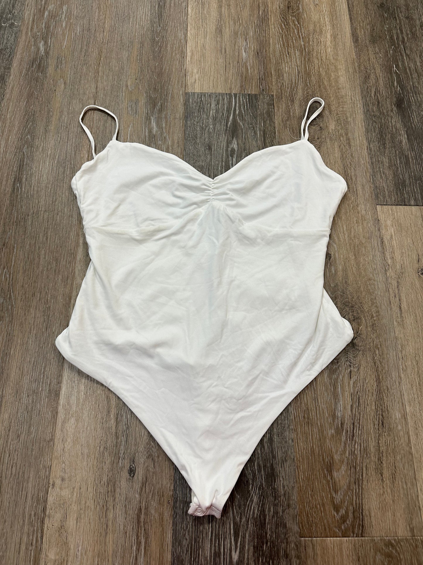 White Bodysuit Meshki, Size Xxl