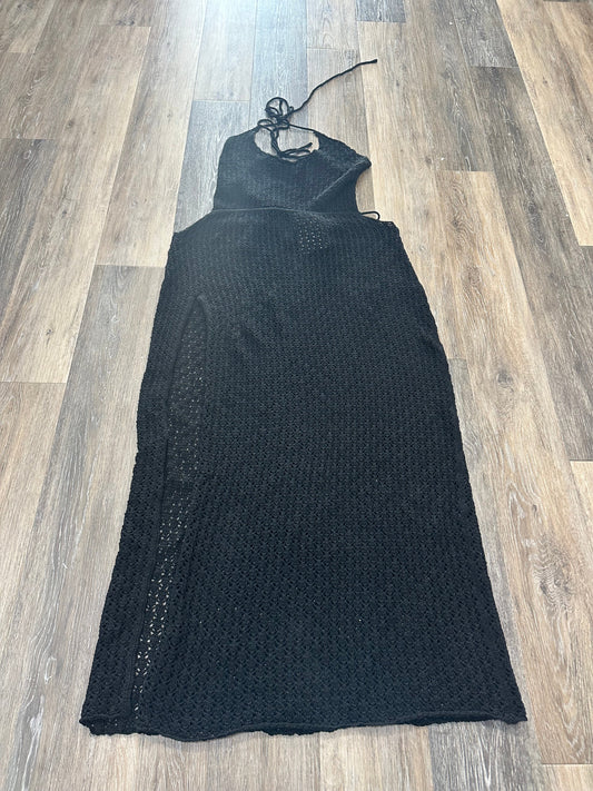 Black Swimwear Cover-up Meshki, Size Xl