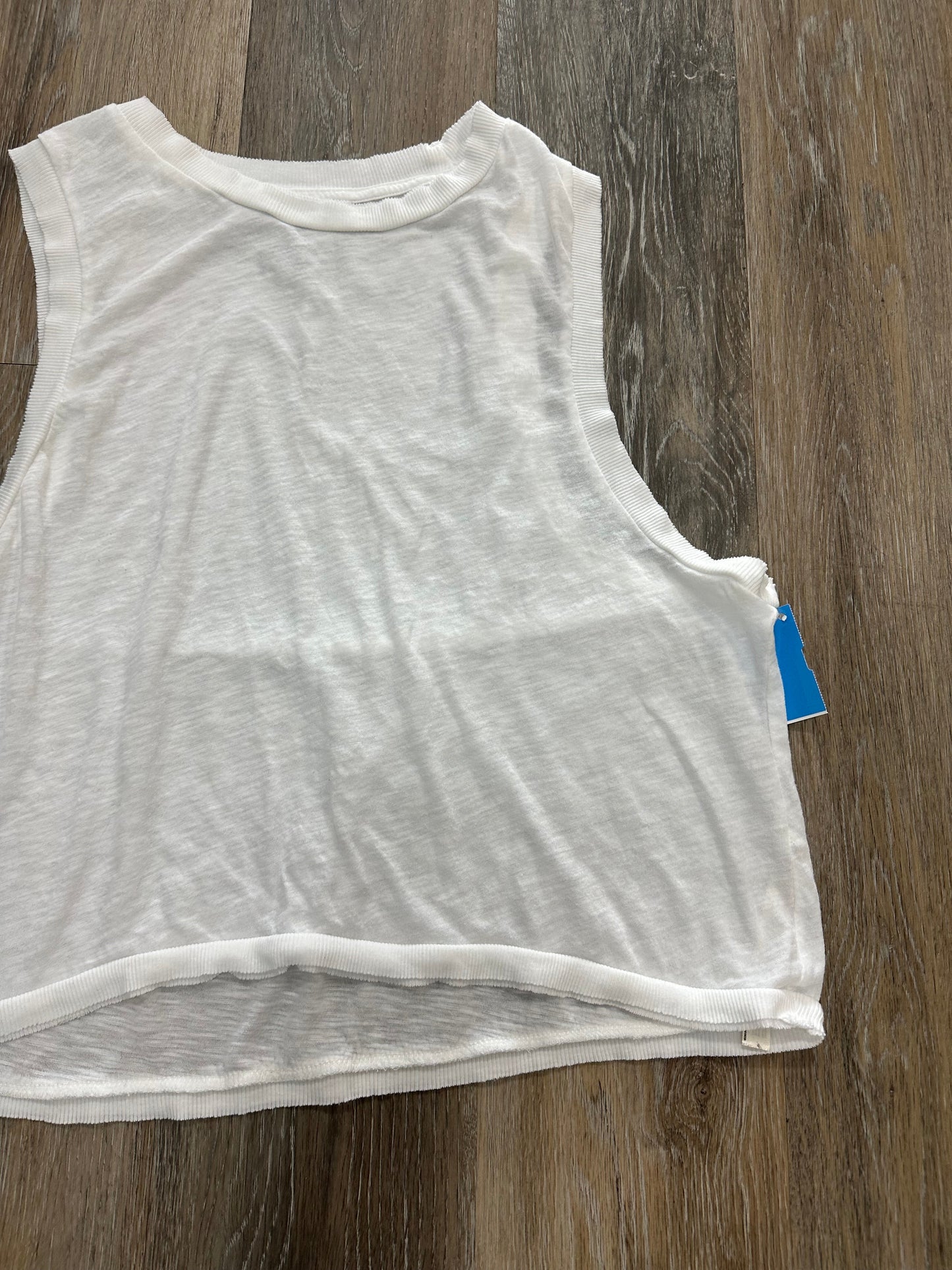 White Athletic Tank Top Free People, Size L