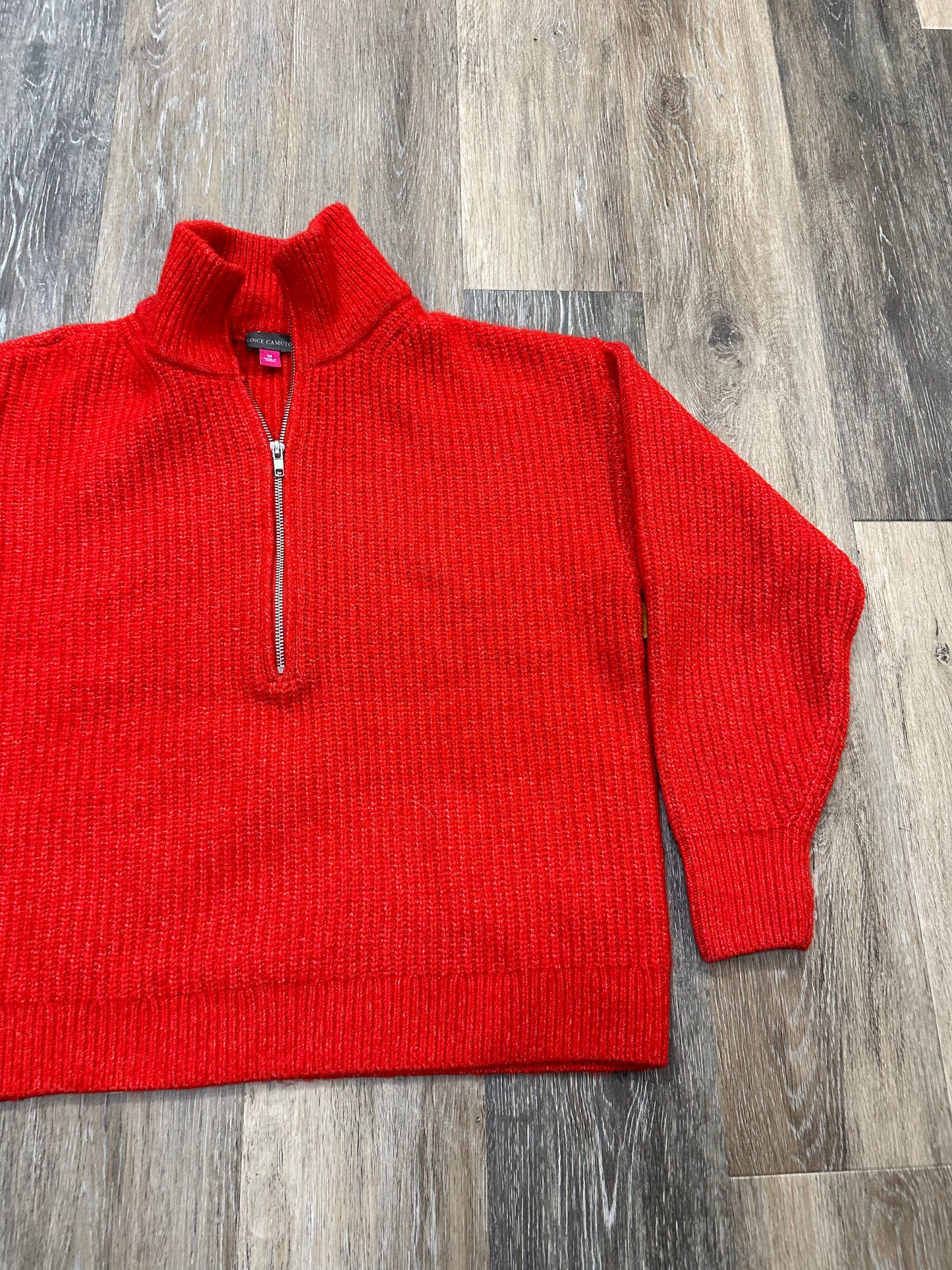 Sweater By Vince Camuto In Red, Size: M