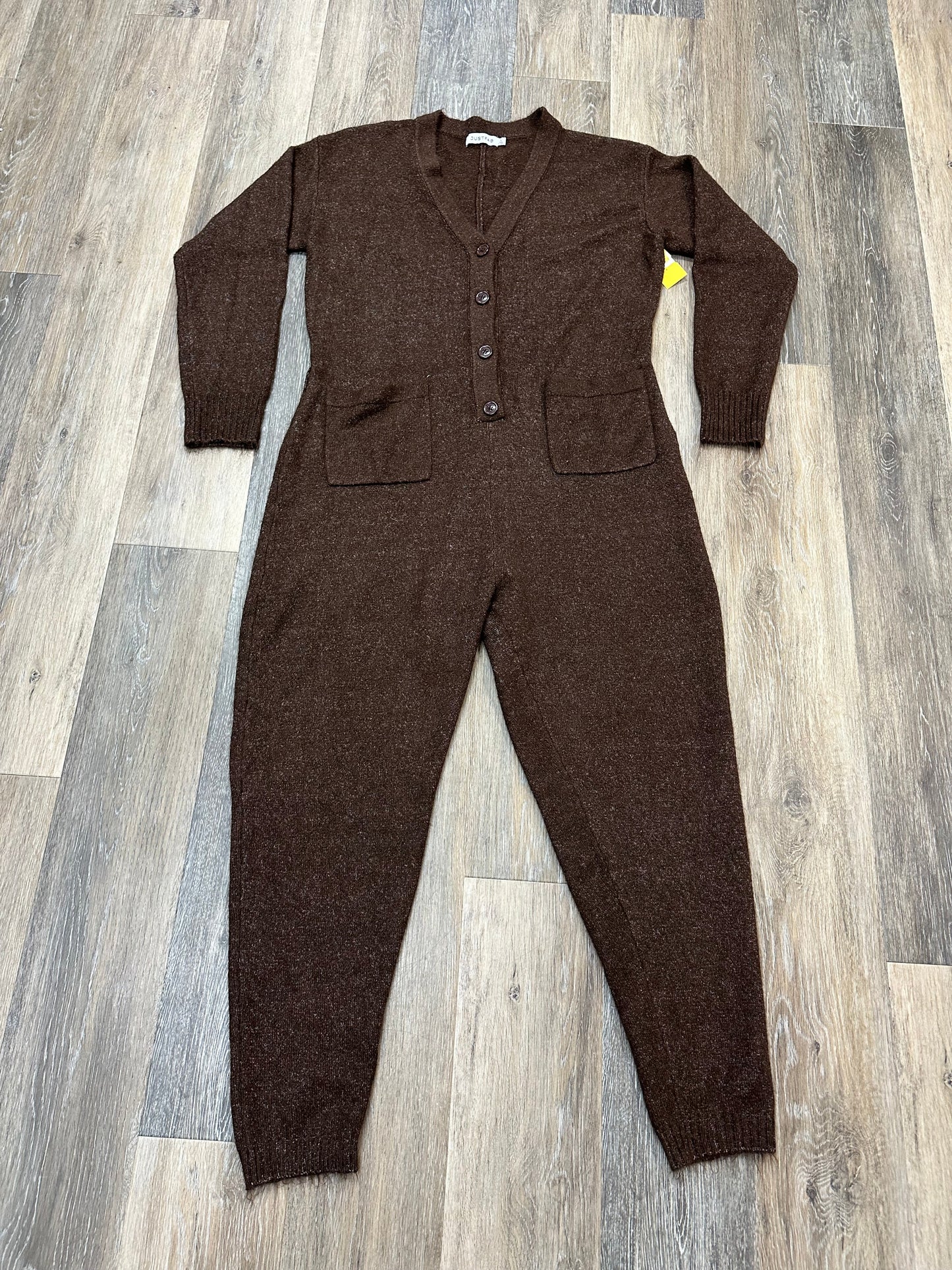 Jumpsuit By Just Fab In Brown, Size: L