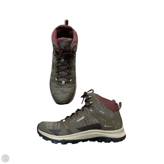 Shoes Hiking By Keen In Brown, Size: 9.5