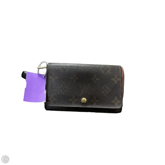 Wallet Luxury Designer By Louis Vuitton, Size: Small