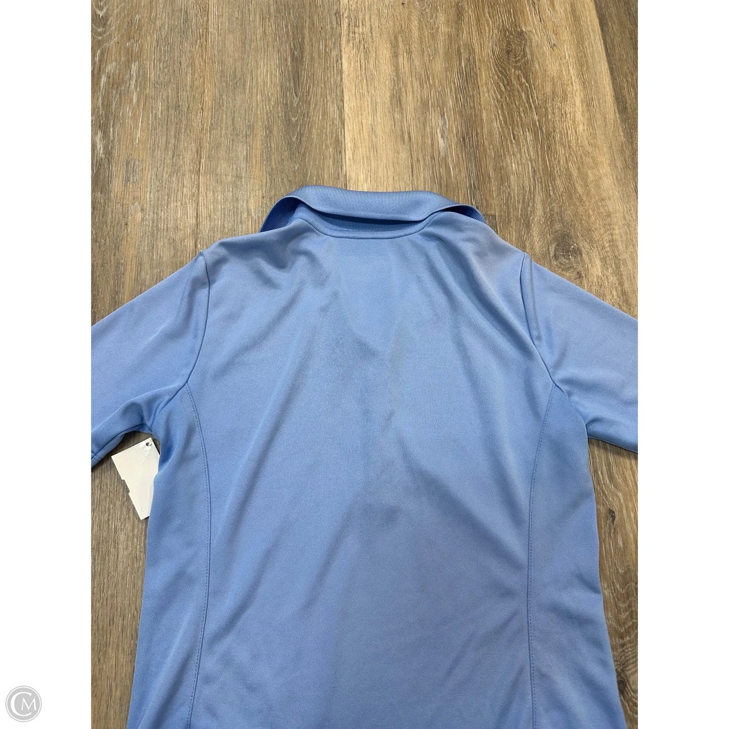 Athletic Top Short Sleeve By Nike Apparel In Blue, Size: M