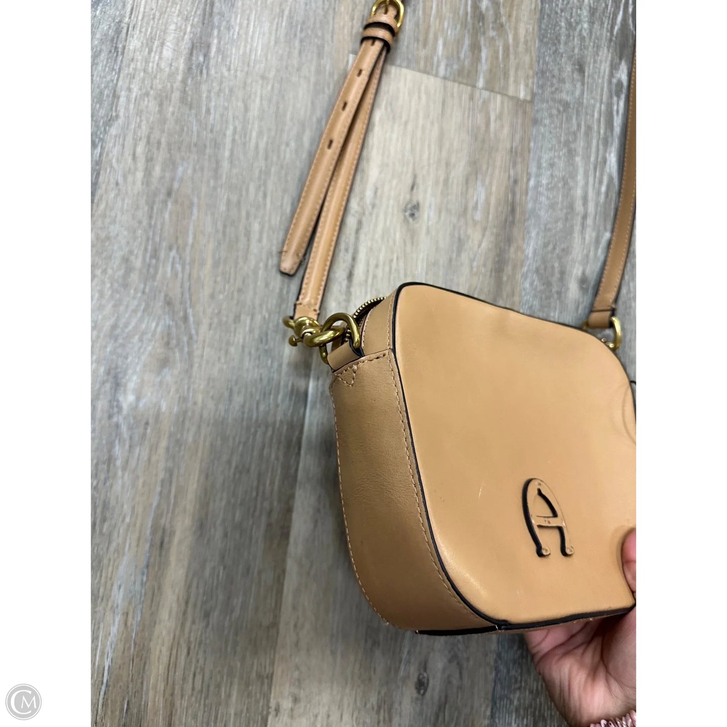 Crossbody Leather By Etienne Aigner, Size: Small