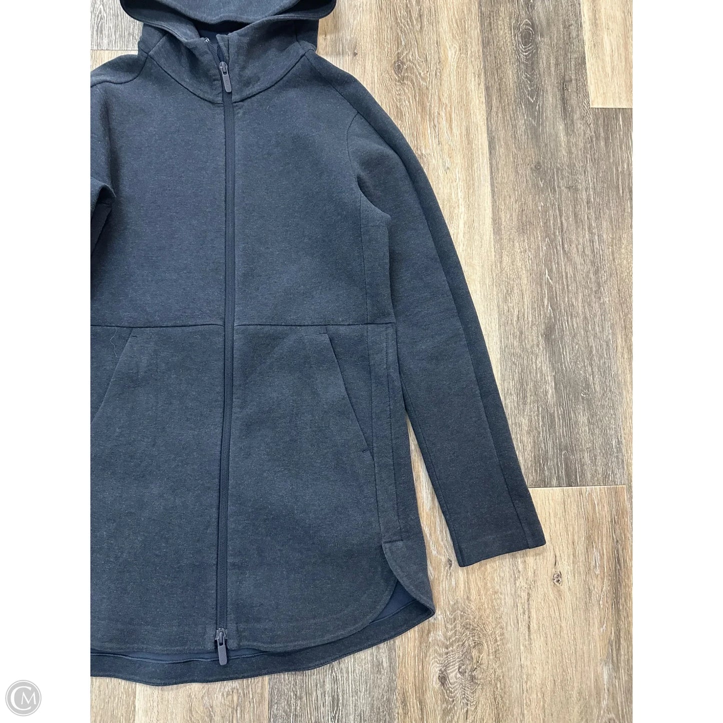 Athletic Jacket By Lululemon In Blue, Size: 6