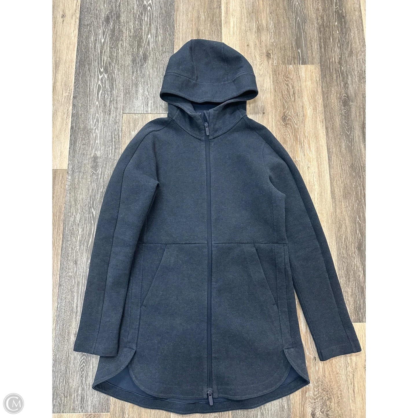 Athletic Jacket By Lululemon In Blue, Size: 6