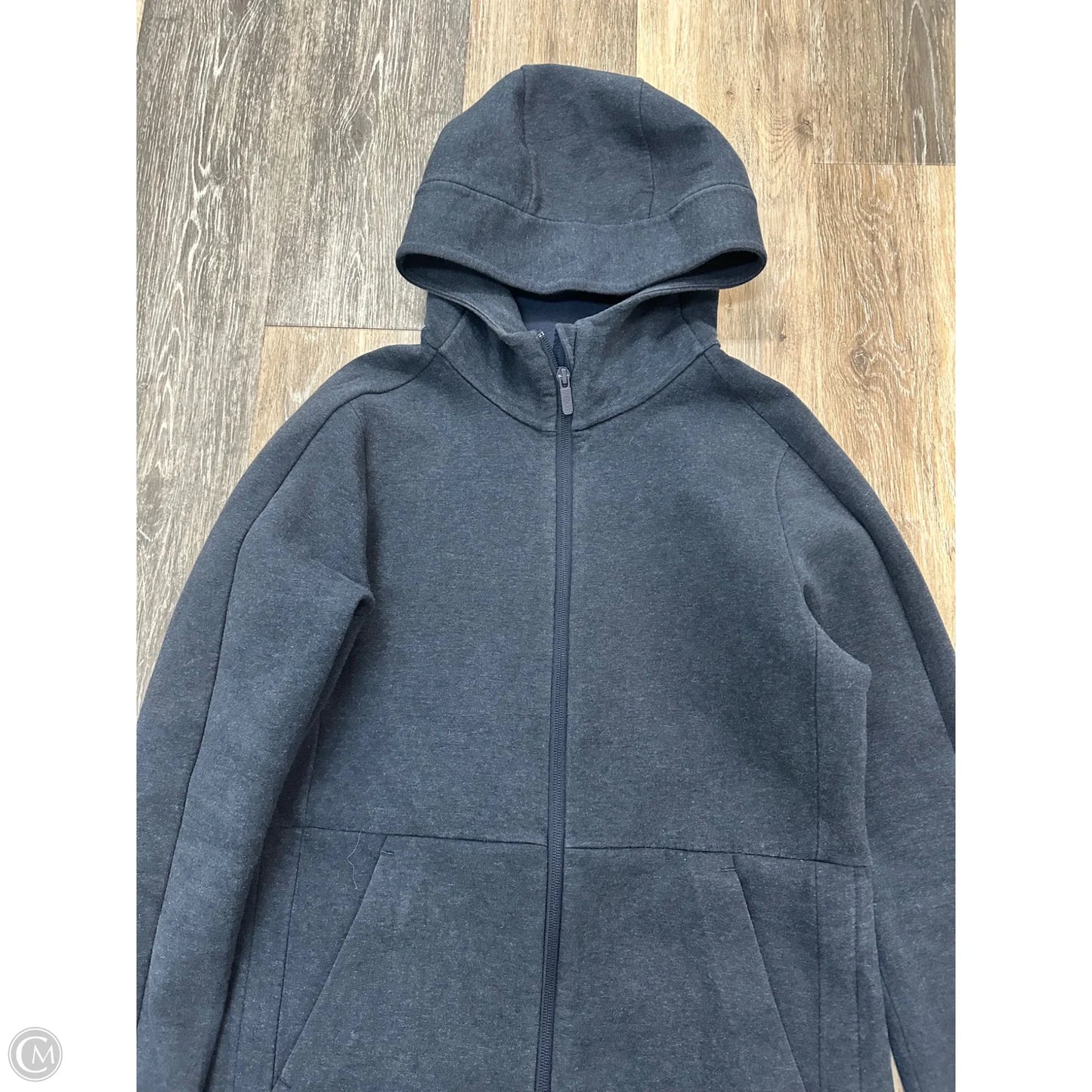 Athletic Jacket By Lululemon In Blue, Size: 6