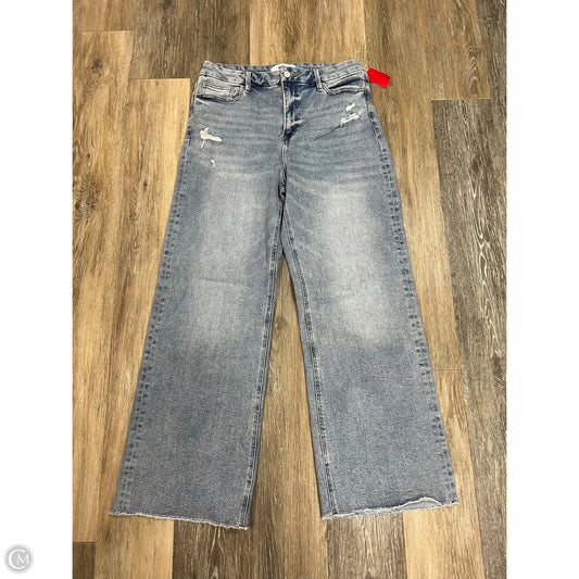 Jeans Wide Leg By Micas In Blue Denim, Size: 12