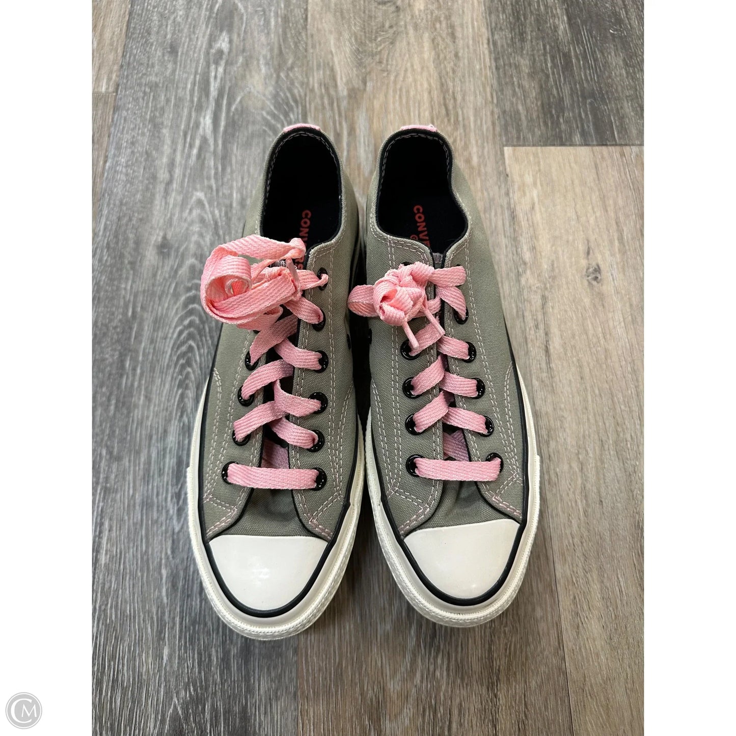 Shoes Athletic By Converse In Green, Size: 8.5