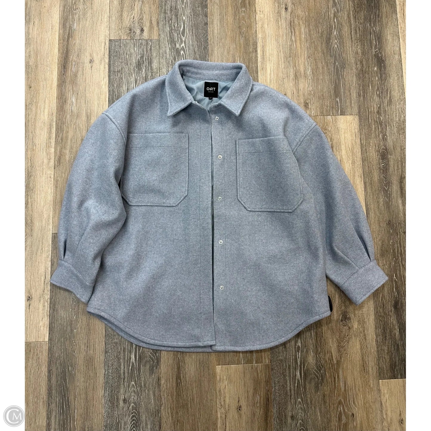 Coat Other By Oat In Blue, Size: L