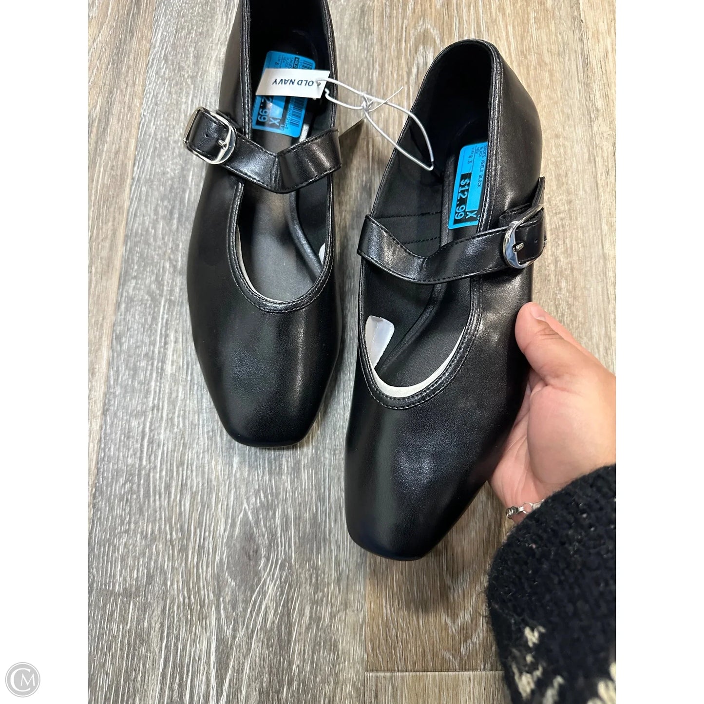 Shoes Heels Block By Old Navy In Black, Size: 8.5