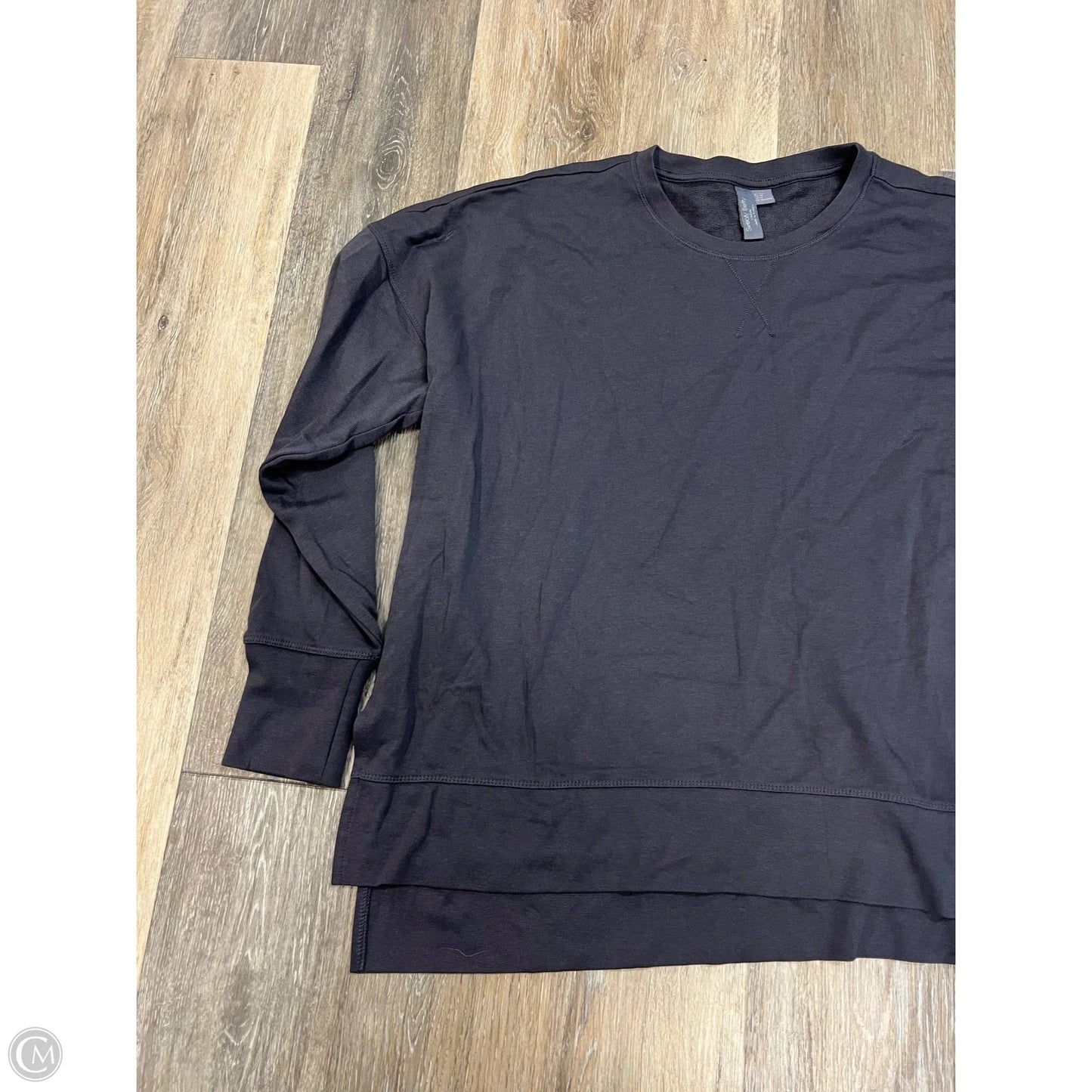 Athletic Top Long Sleeve Crewneck By Sweaty Betty In Grey, Size: Xxl