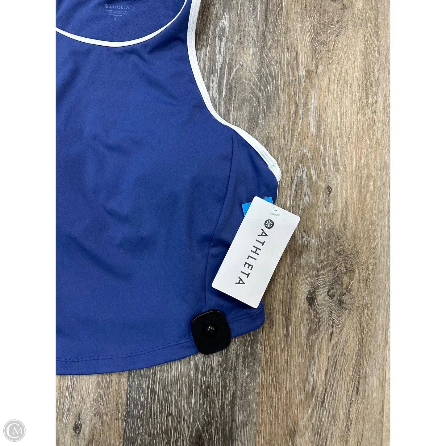 Swimsuit Top By Athleta In Blue, Size: M