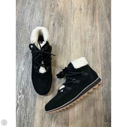 Boots Ankle Heels By Sorel In Black, Size: 8