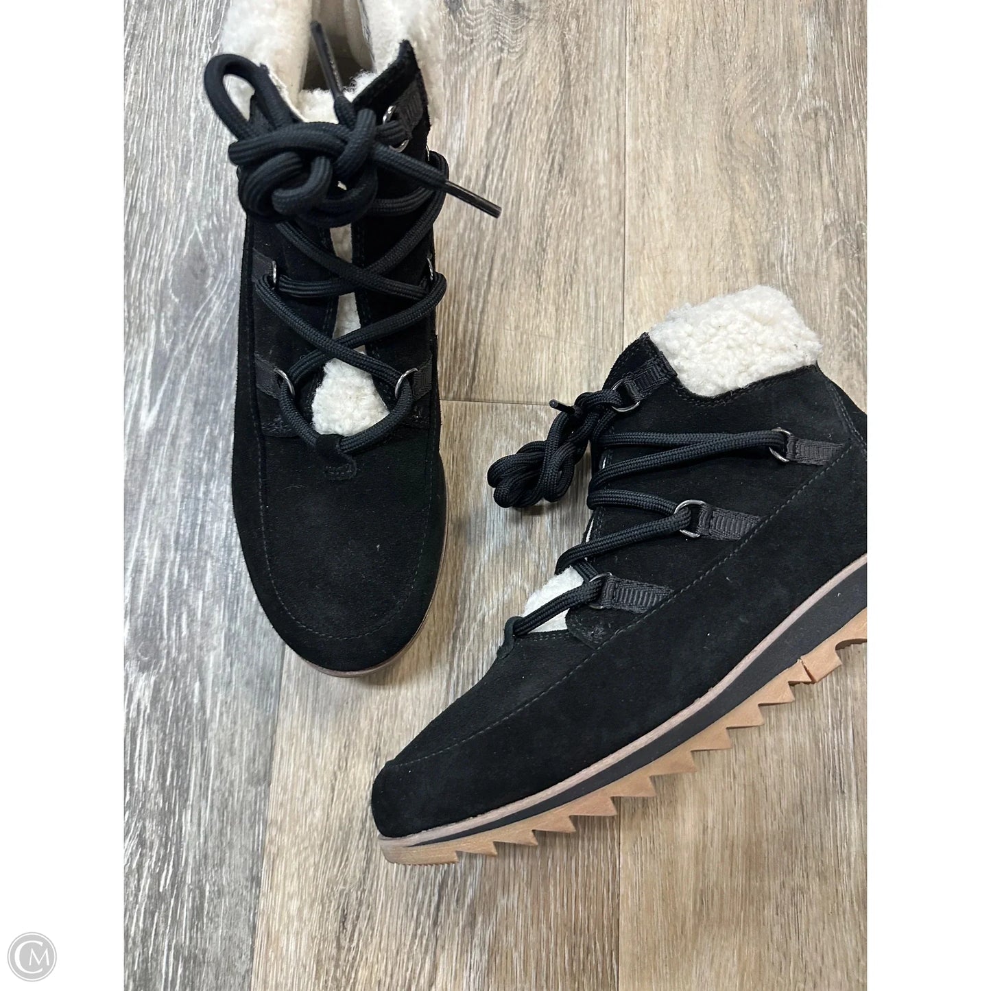 Boots Ankle Heels By Sorel In Black, Size: 8