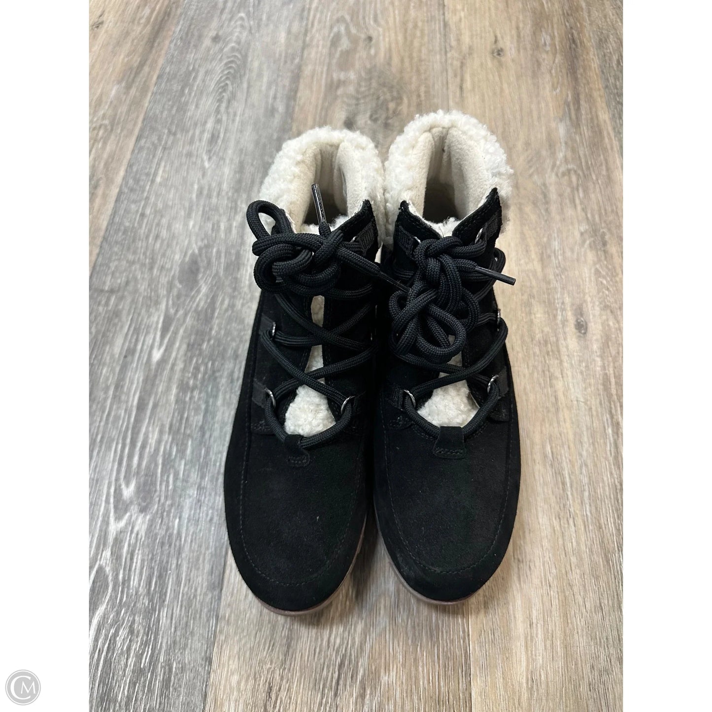 Boots Ankle Heels By Sorel In Black, Size: 8