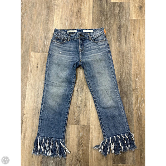 Jeans Straight By Pilcro In Blue Denim, Size: 2