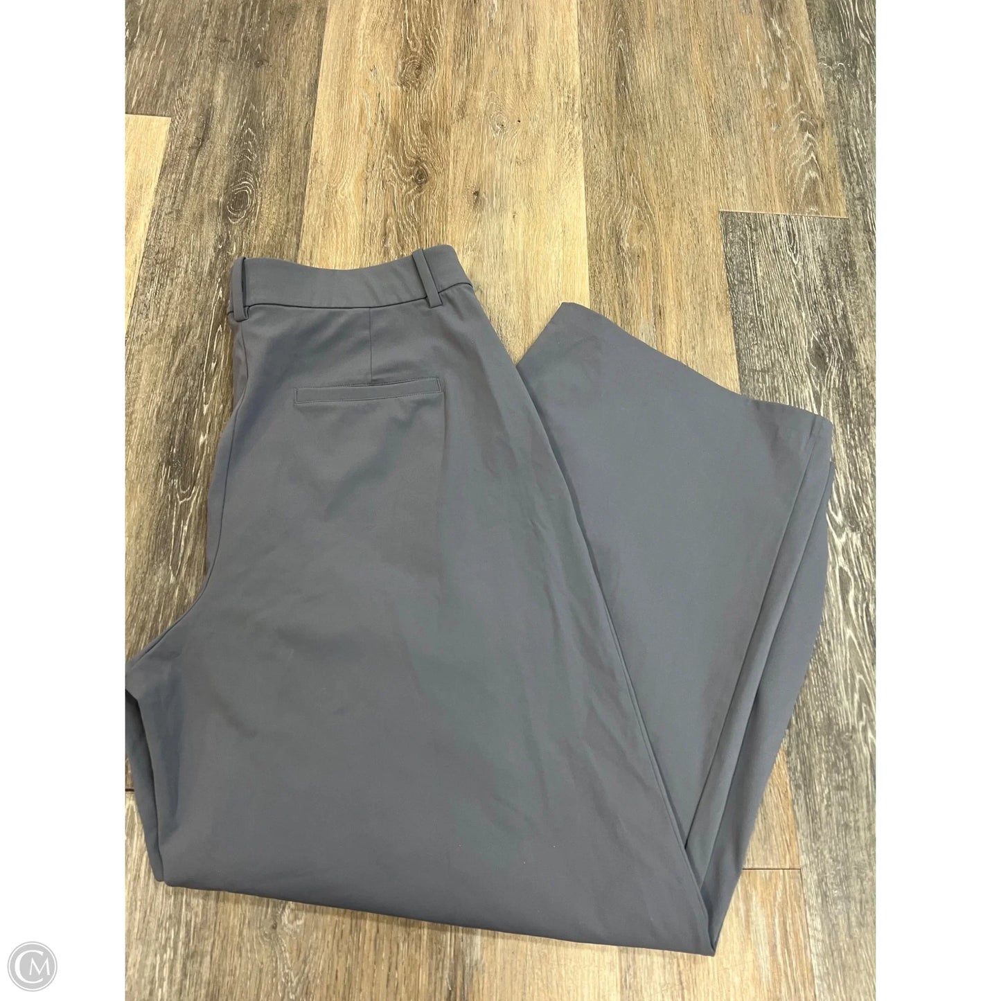 Athletic Pants By Lululemon In Grey, Size: Xl