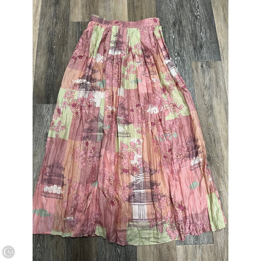 Skirt Maxi By Pinnacle By Shruti Sancheti In Multi-colored, Size: S