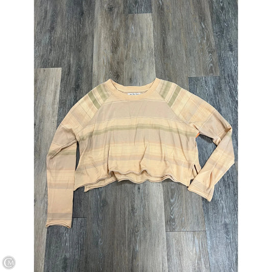 Top Long Sleeve By We The Free In Orange, Size: Xs