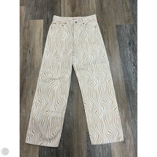 Jeans Straight By Levis In Animal Print, Size: 6/28
