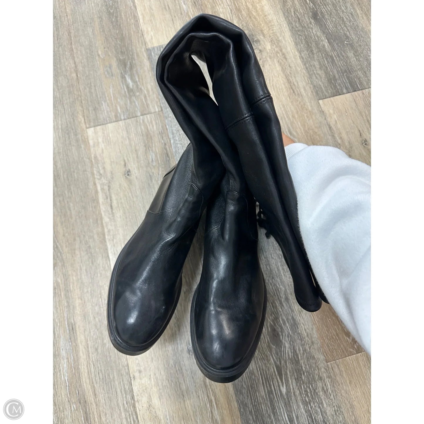 Boots Designer By Stuart Weitzman In Black, Size: 11