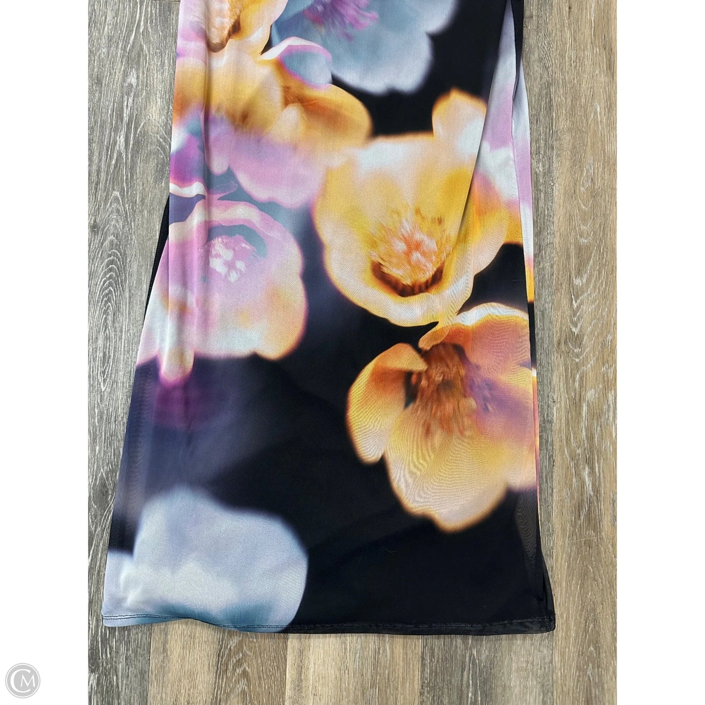Dress Casual Maxi By Asos In Floral Print, Size: L