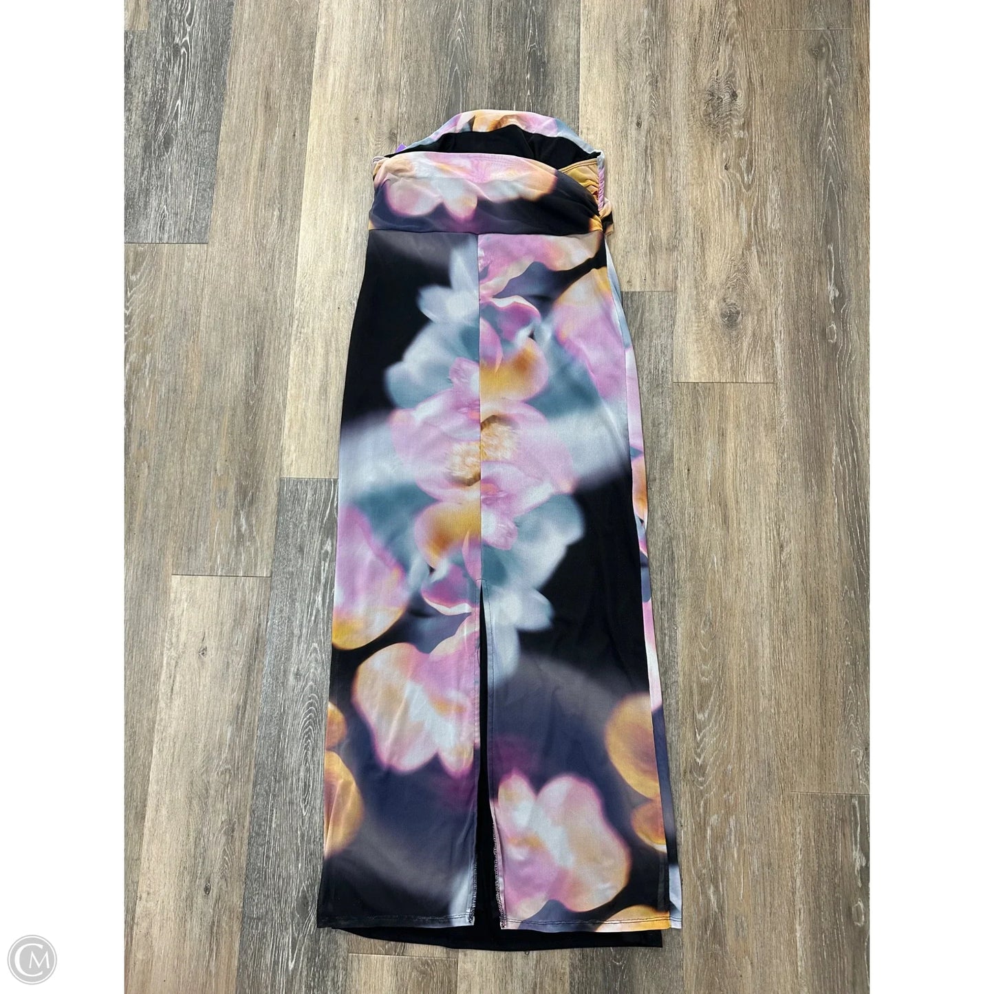 Dress Casual Maxi By Asos In Floral Print, Size: L