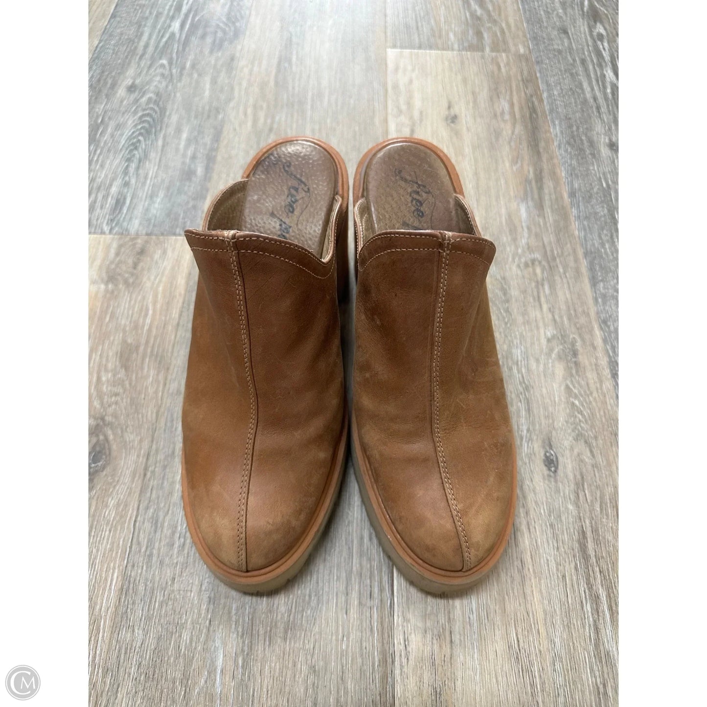 Shoes Heels Block By Free People In Tan, Size: 8.5