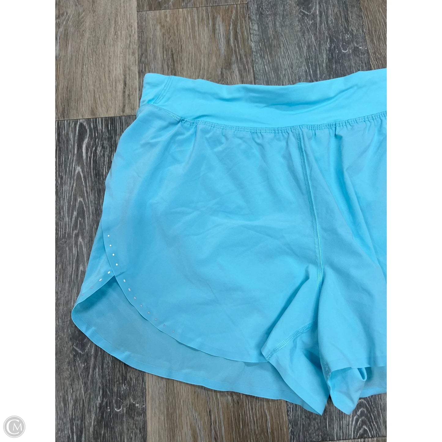 Athletic Shorts By Lululemon In Blue, Size: 8