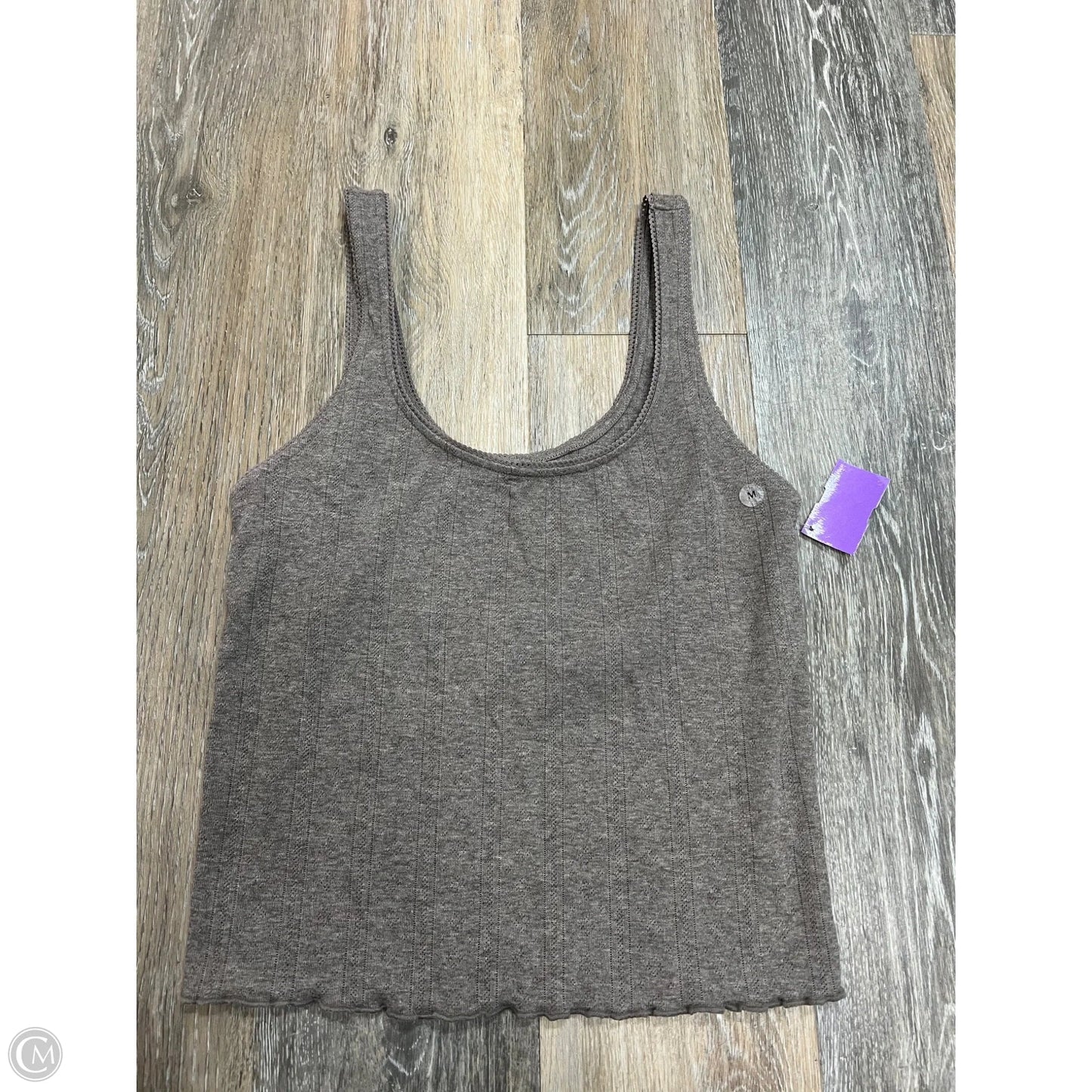 Tank Top By American Eagle In Brown, Size: M