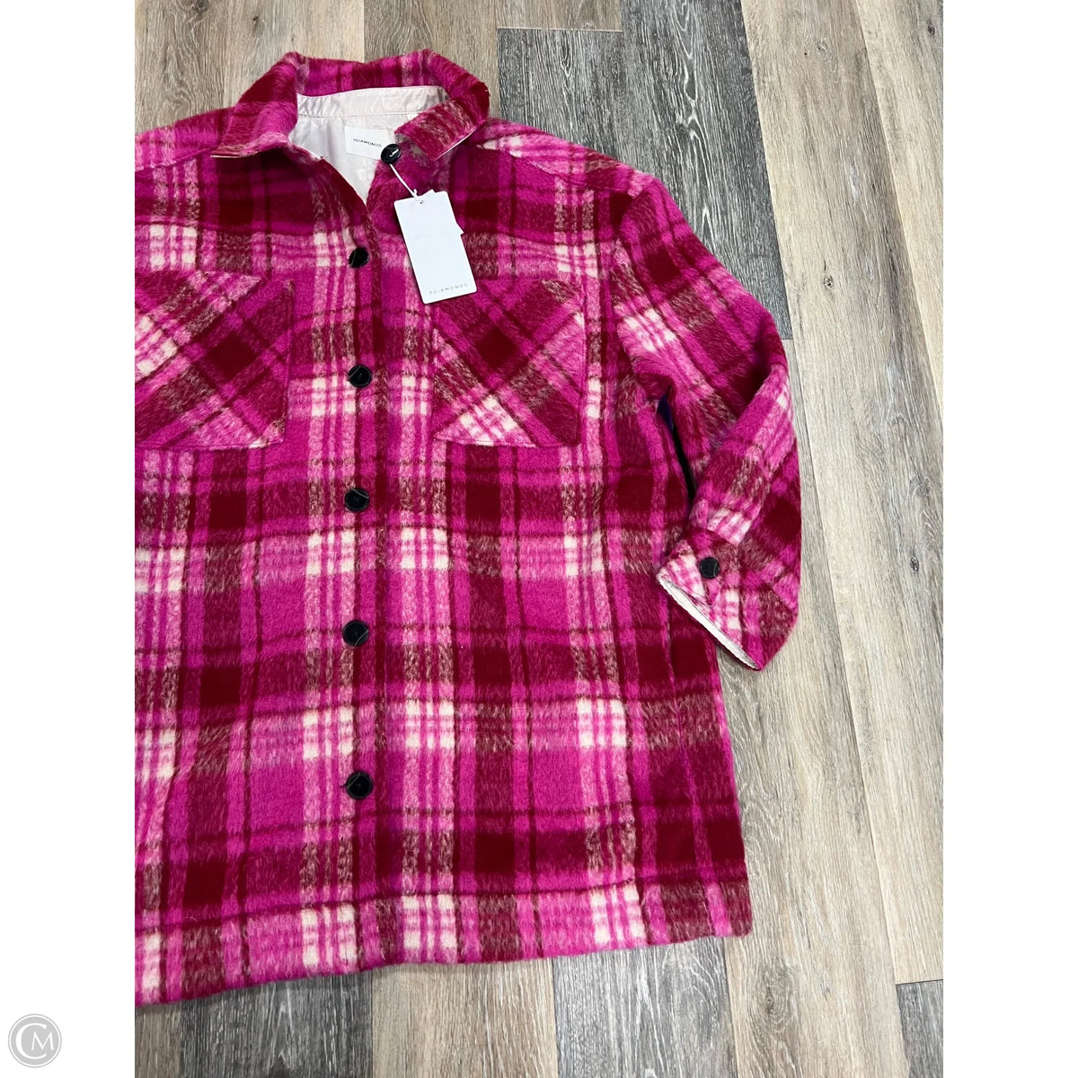 Jacket Other By 7 Diamonds In Plaid Pattern, Size: Xl