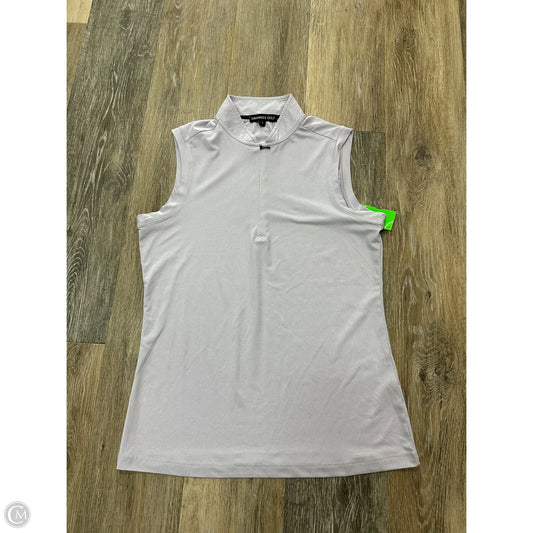 Athletic Tank Top By Swannies Golf In Purple, Size: S