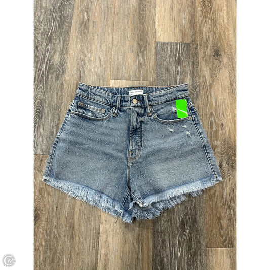 Shorts By Good American In Blue Denim, Size: 4