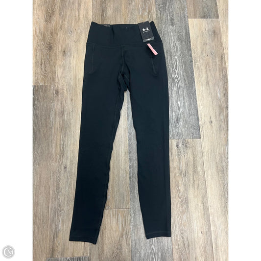Athletic Leggings By Under Armour In Black, Size: M