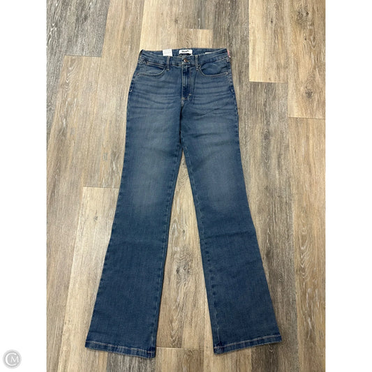 Jeans Straight By Wrangler In Blue Denim, Size: 10