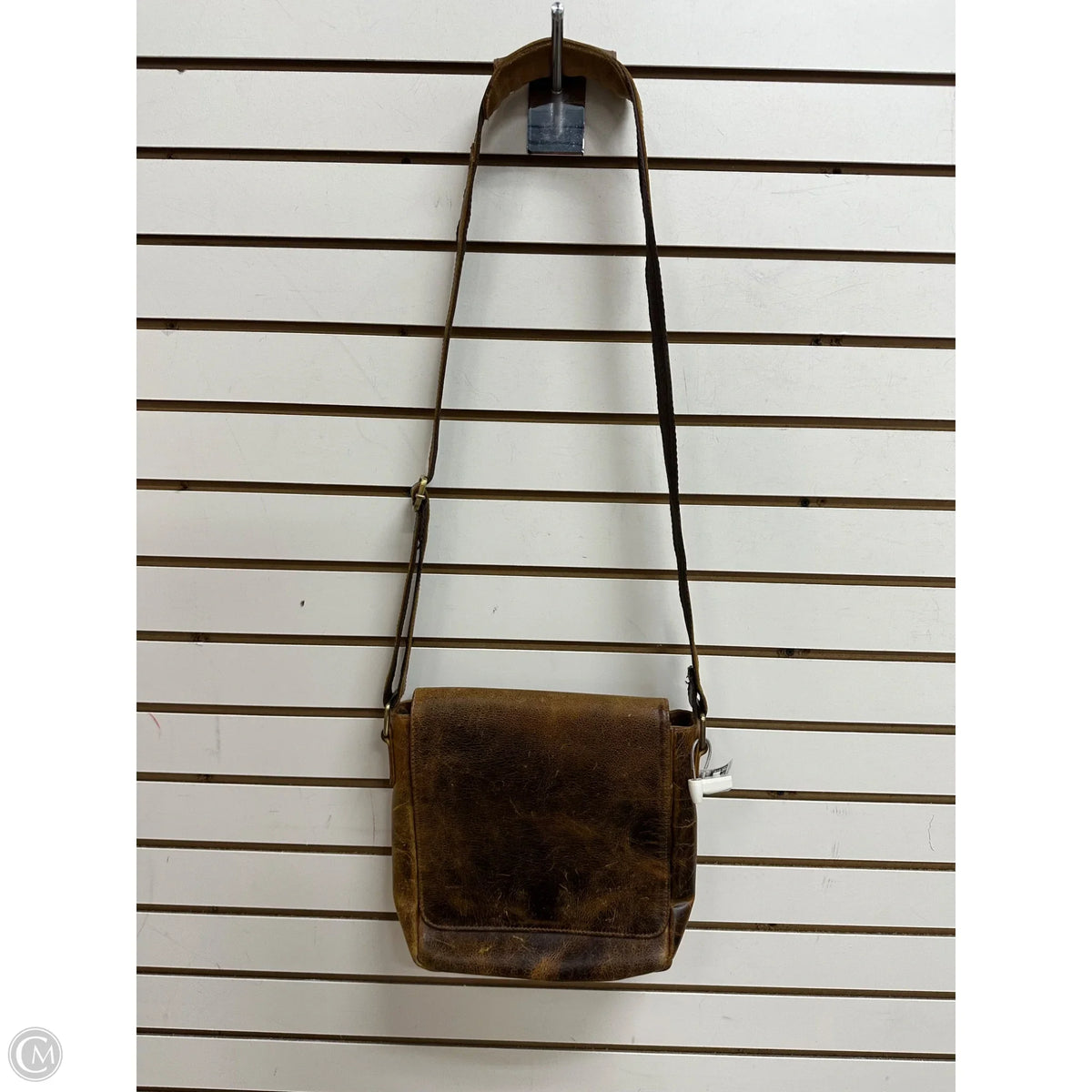 Crossbody Leather By Cmb, Size: Large