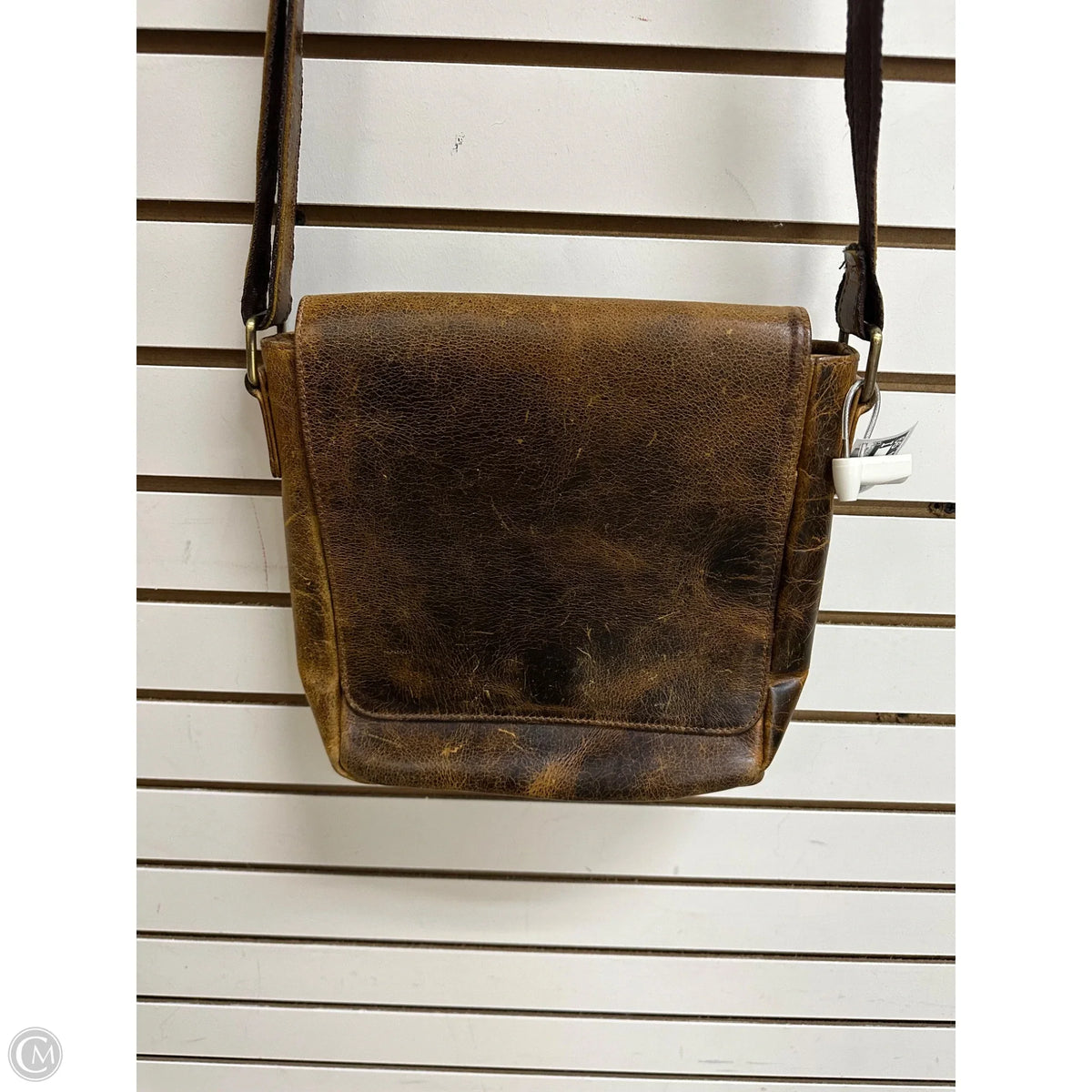 Crossbody Leather By Cmb, Size: Large