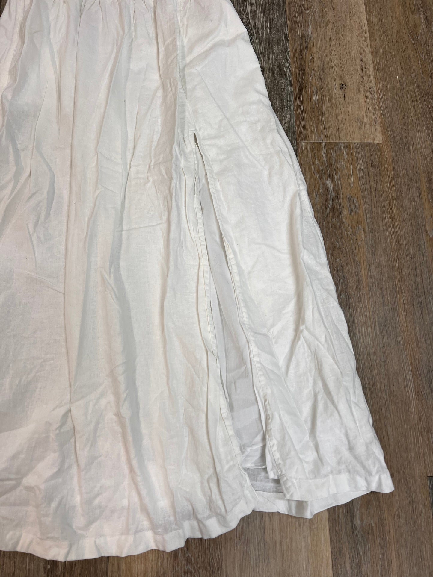 Skirt Maxi By Abercrombie And Fitch In White, Size: M