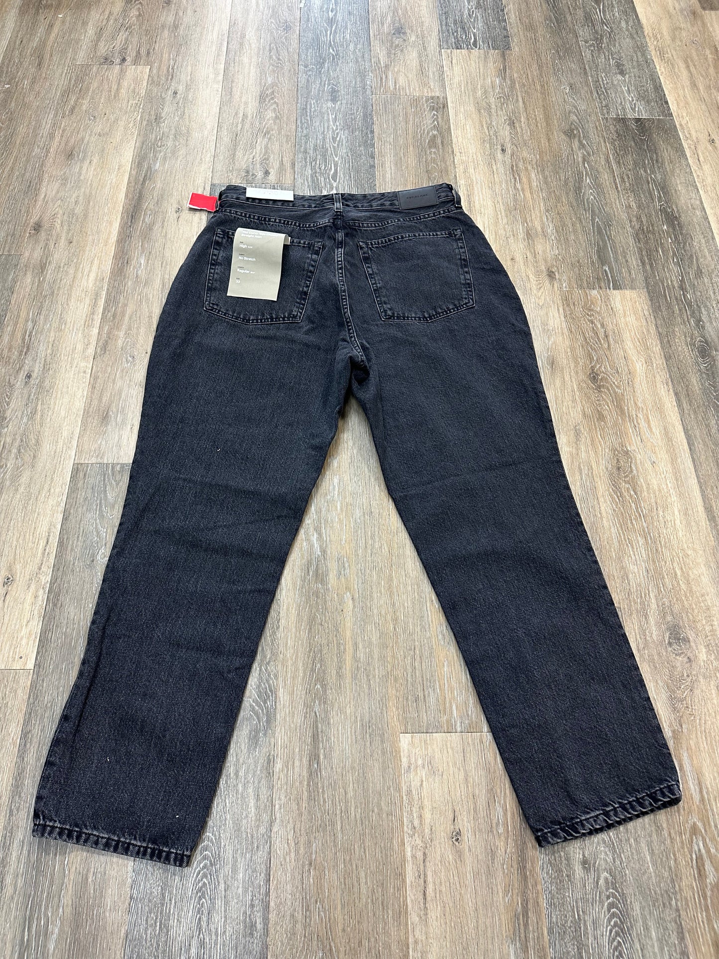 Black Denim Jeans Boot Cut Everlane, Size 16