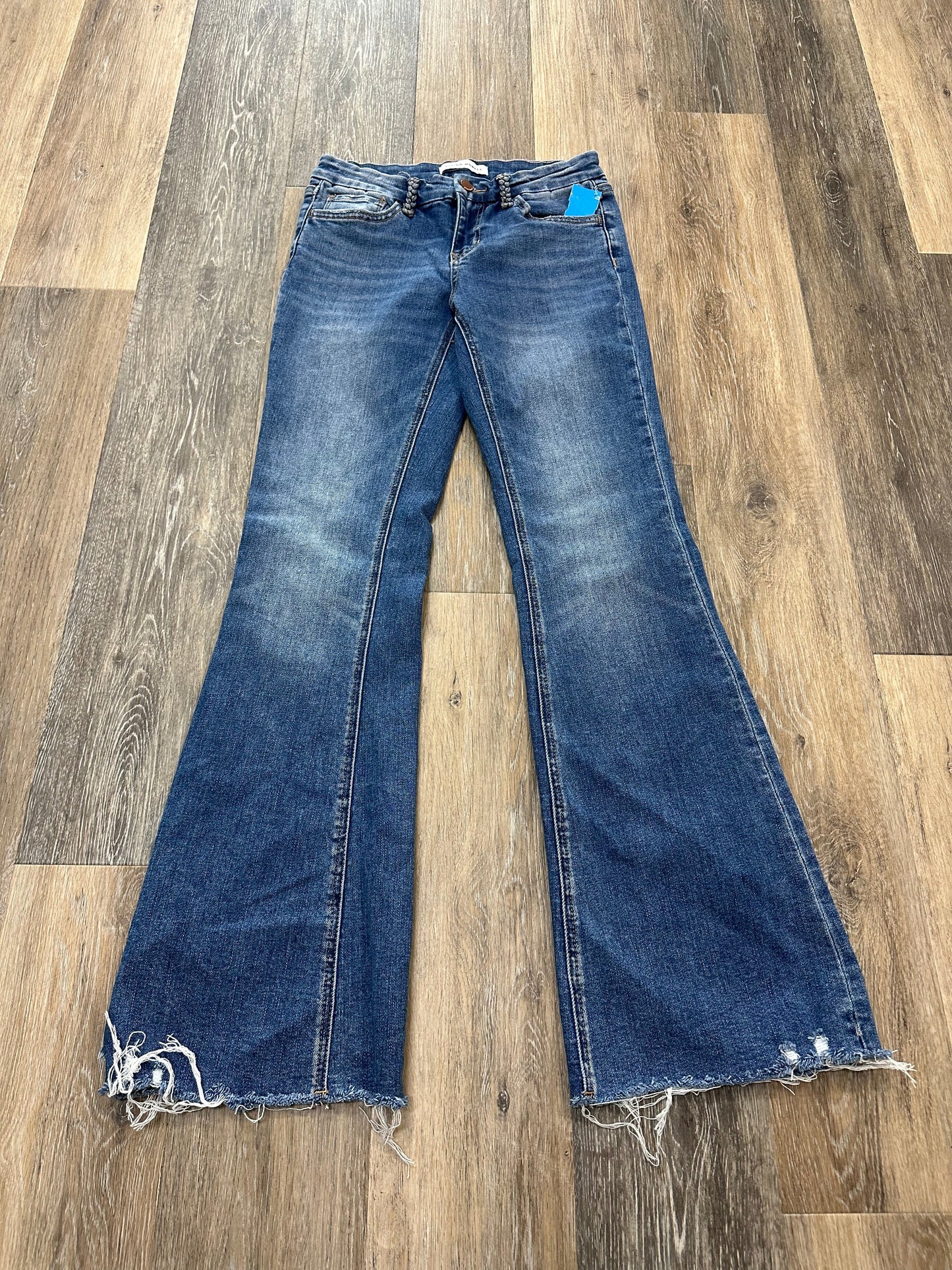 Blue Denim Jeans Boot Cut Flying Monkey, Size 2