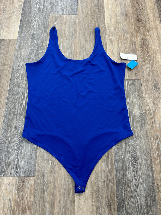 Bodysuit By Abercrombie And Fitch In Blue, Size: Xl