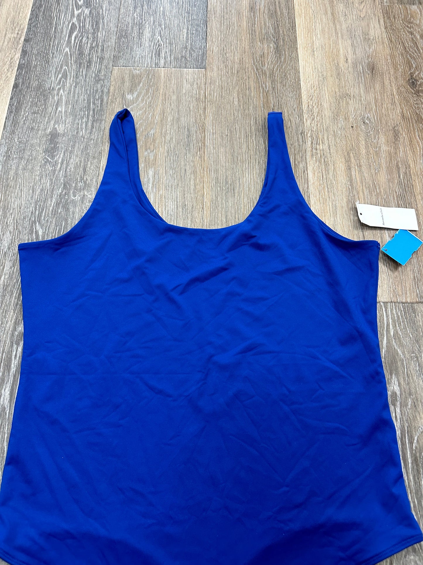 Bodysuit By Abercrombie And Fitch In Blue, Size: Xl