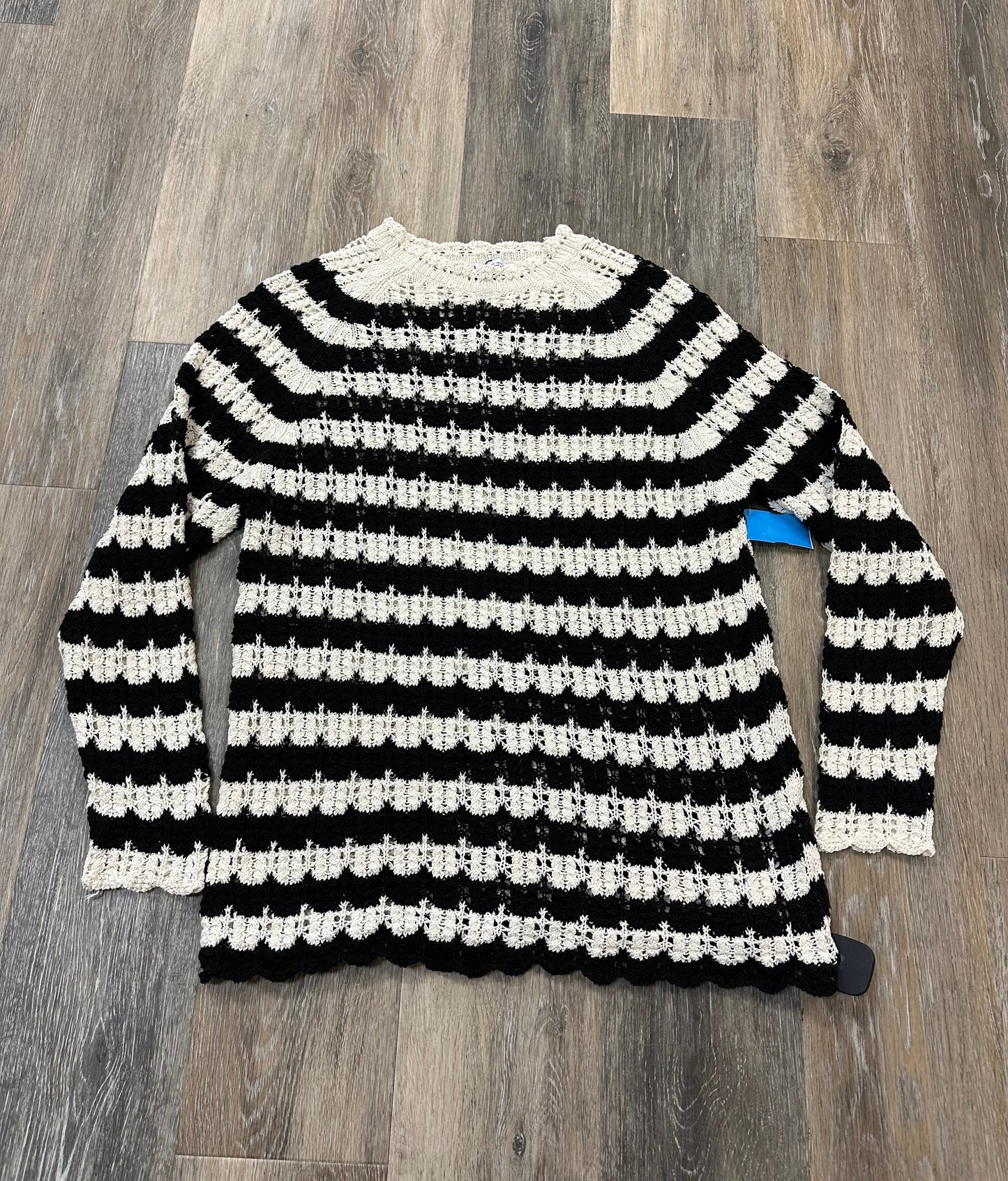 Sweater By Zara In Striped Pattern, Size: S